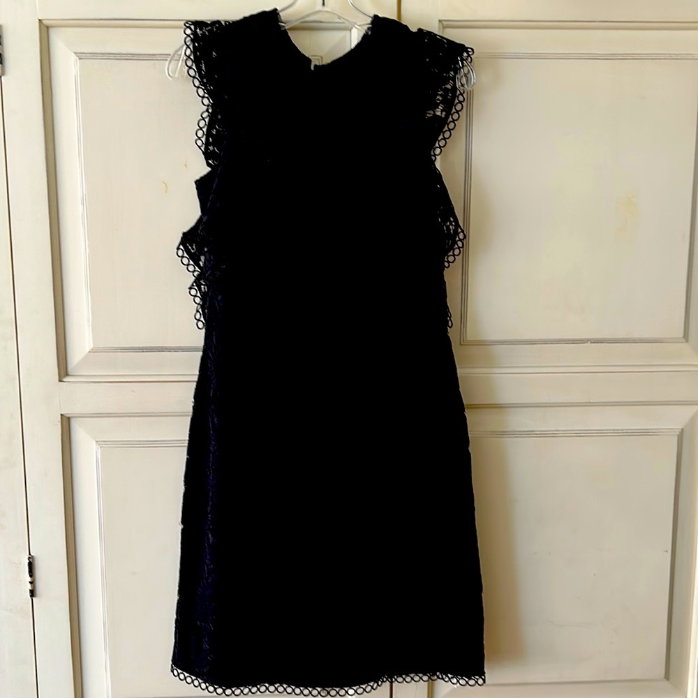 Vince Camuto black lace dress size 10